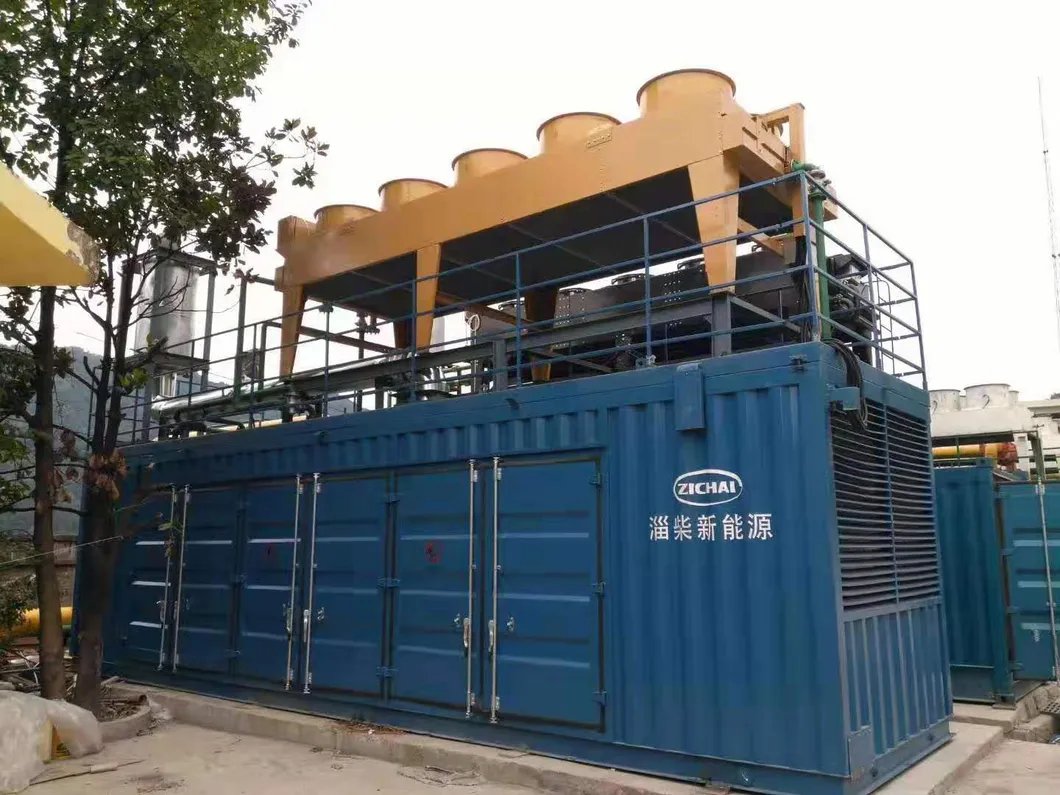1000rpm Natural Gas Landfill Gas Biogas Generator Set Generating Set Genset