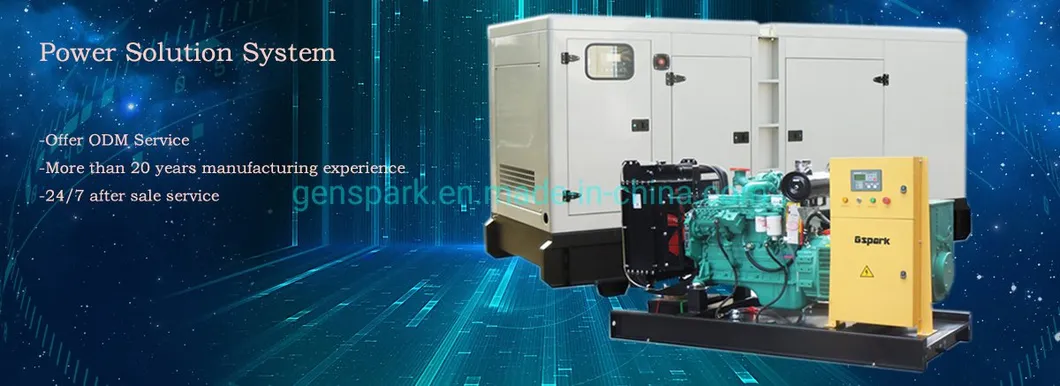 100kw Silent Generator Set with 6BTA5.9-G2 Engine