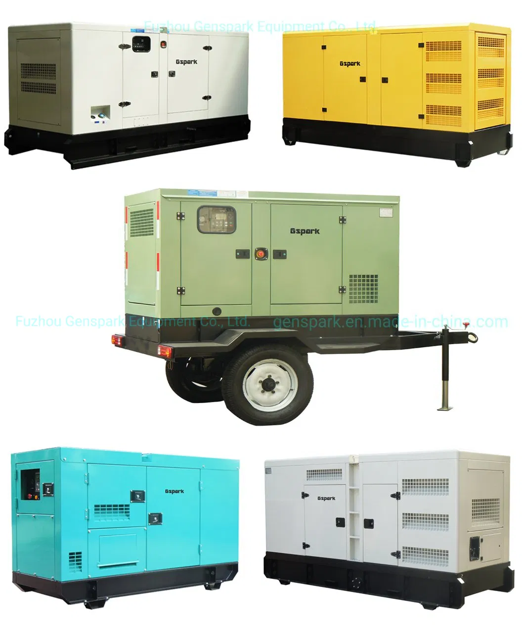 100kw Silent Generator Set with 6BTA5.9-G2 Engine