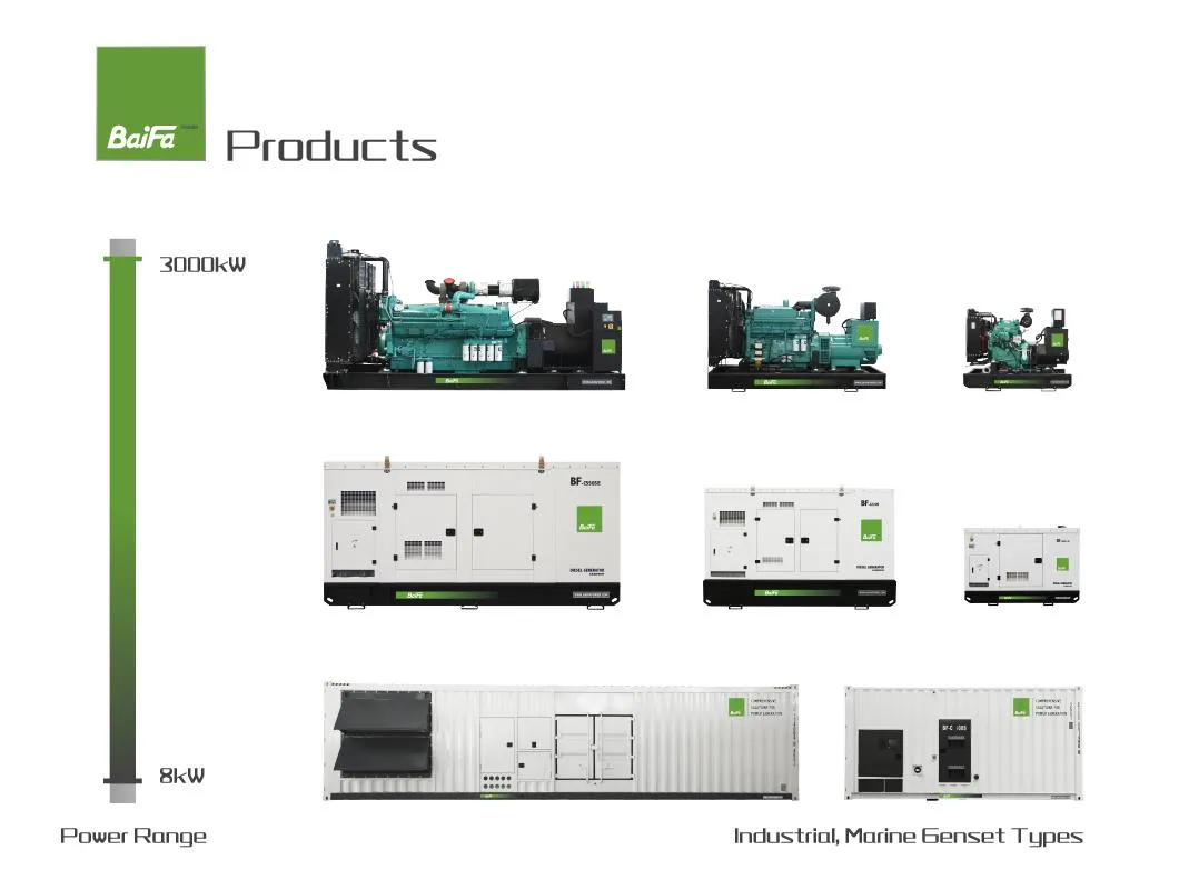 1200kw 1300kw 1400kw 1500kw Cummins Diesel Engine Generating Generator