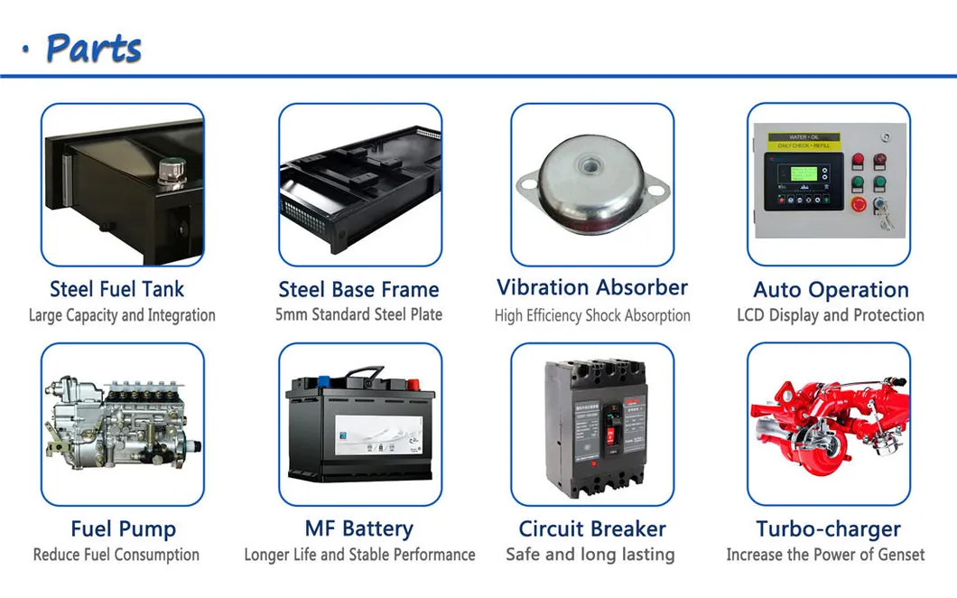 12V Battery Powered Diesel AC Generator for Sale