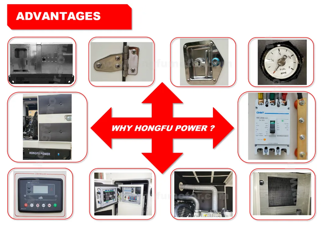 13kVA High Quality Open/Silent Type Portable Diesel Generators