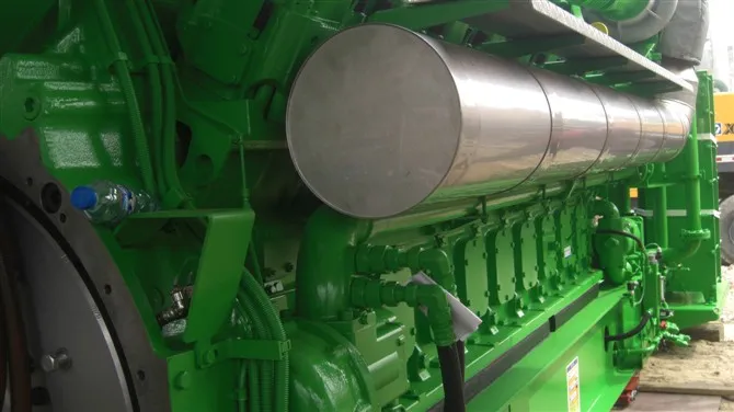 1MW Second Hand Jenbacher Used Biogas Generator Set Jms320GS CHP