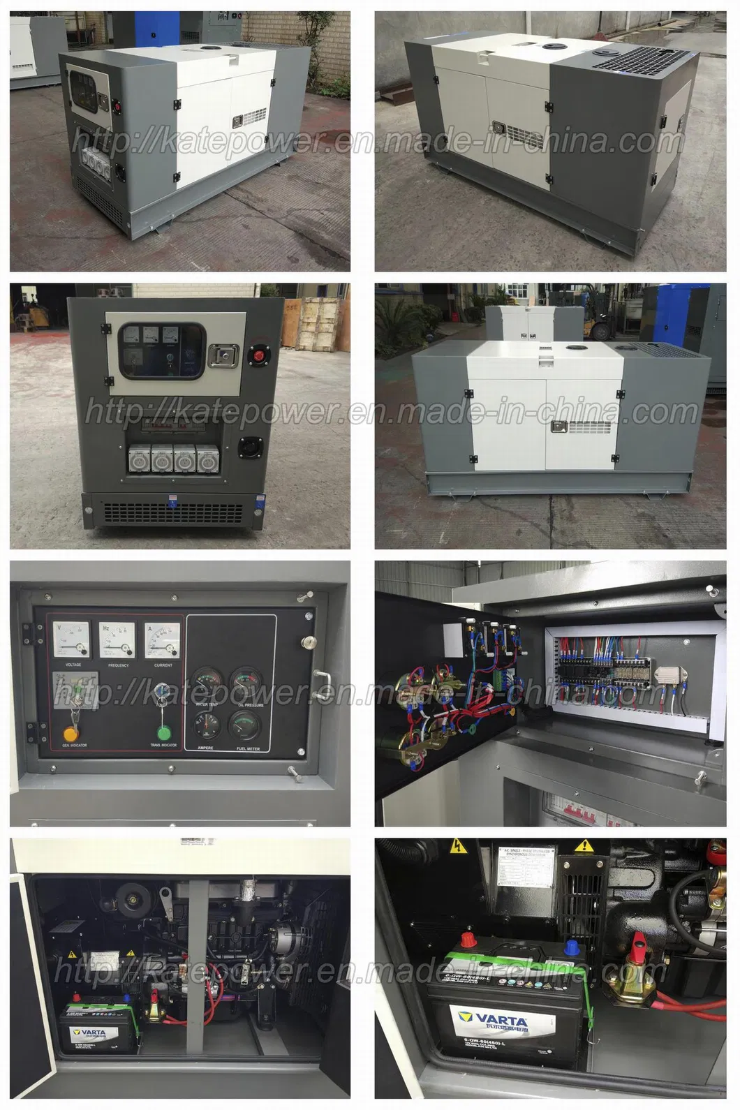 20kVA Diesel Silent Generator with Yangdong / Changchai / Xichai Fawde Engines