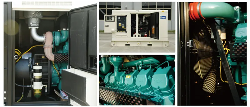 230kVA 184kw Kate Power Silent Type Diesel Generator Set