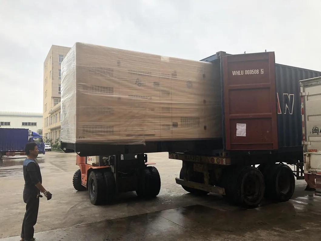 3 Phase 450kVA Cummins Electric Generating Sets Open Silent Soundproof Diesel Power Generator