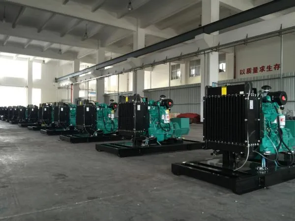 3 Phase 450kVA Cummins Electric Generating Sets Open Silent Soundproof Diesel Power Generator