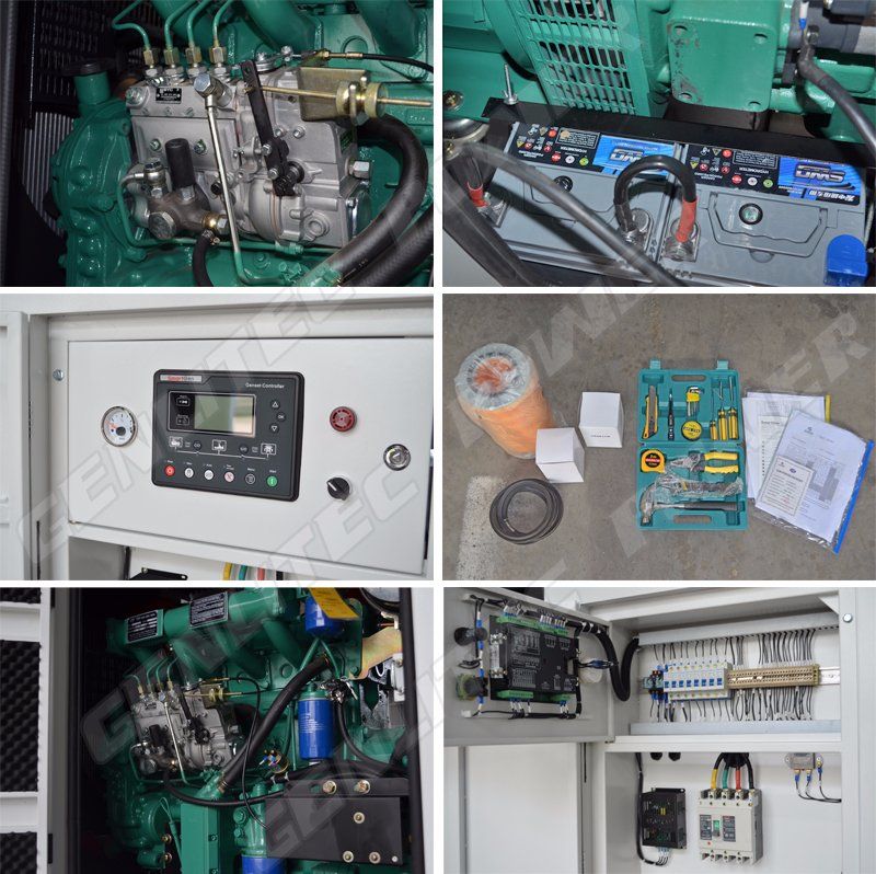 38kVA 30kw Three Phase Diesel Generator with 4100d Weichai Tianhe Engine
