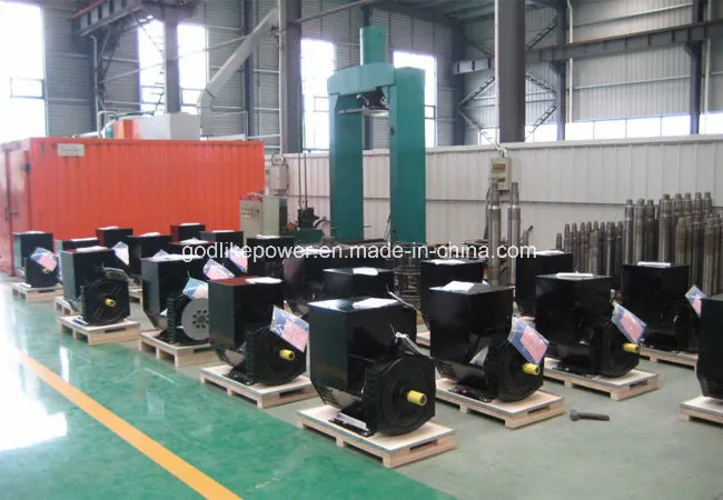 910kVA/728kw Powerful Diesel Brushless Generator Alternator