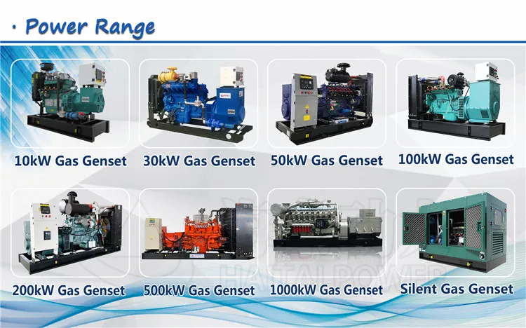 AC 3 Phase Quiet 30kw Natural Gas Generator Set Powered by Cummins Engine