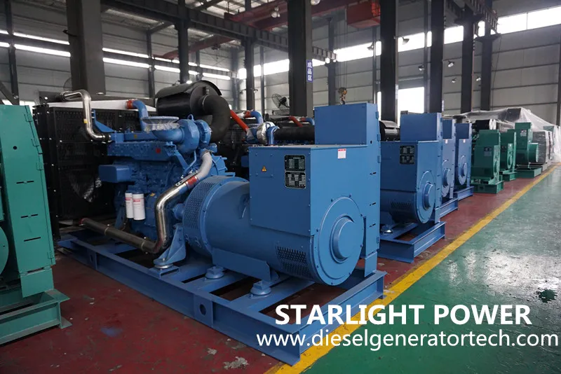 AC Generators Yuchai Electric Emergency Generation 650kw with ISO Ce Standard