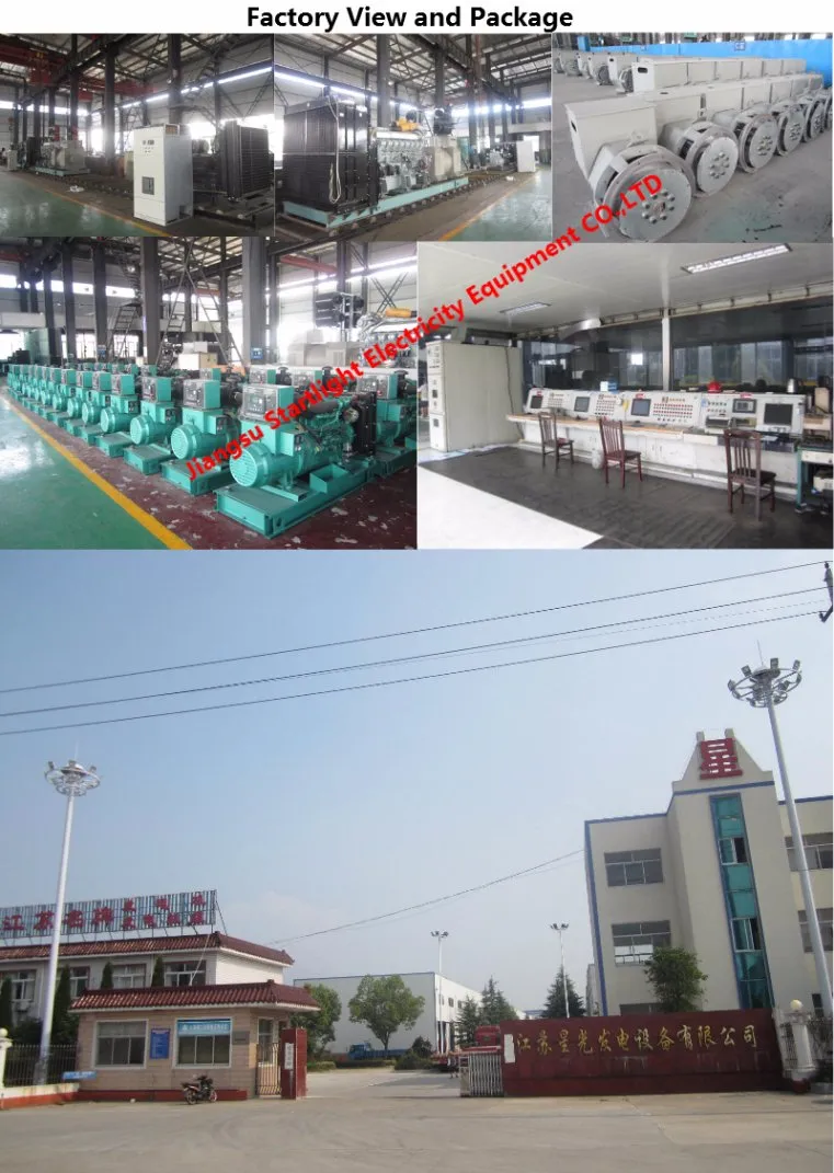 AC Generators Yuchai Electric Emergency Generation 650kw with ISO Ce Standard