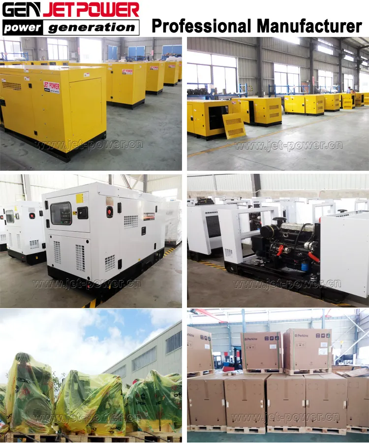 AC Three Phase Genset 260kw 325kVA Soundproof Diesel Generator Set