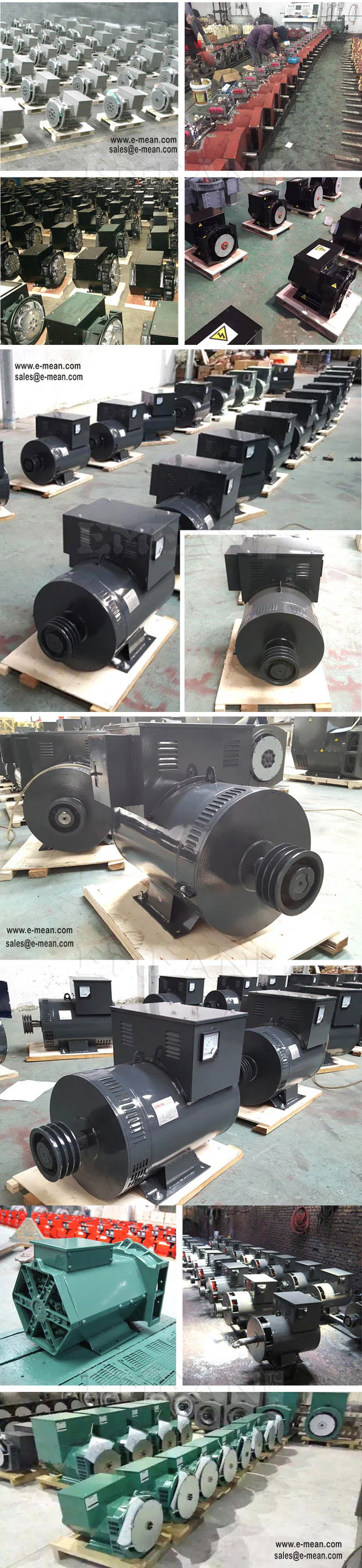 Brushless Alternator with Control Box, 100% Copper Wire