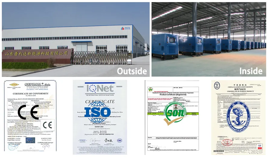 Ce ISO 25kw Natural Gas Turbine Generator /Biogas/LPG/Biomass Farm