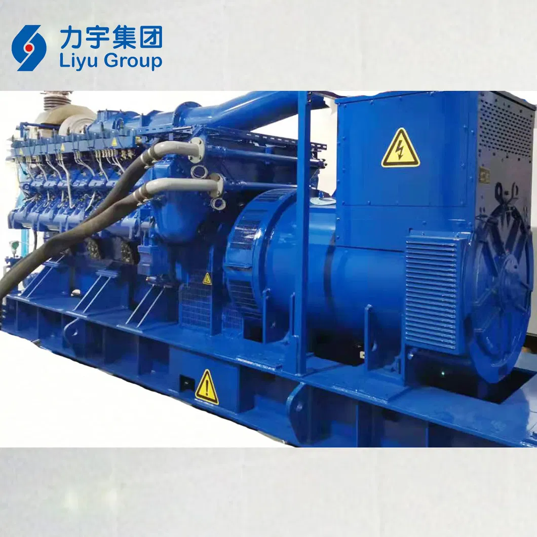 China Liyu Gas Power 1MW/1000kw 12V Cylinder Low Voltage High Concentration Methane Gas Generators Genset