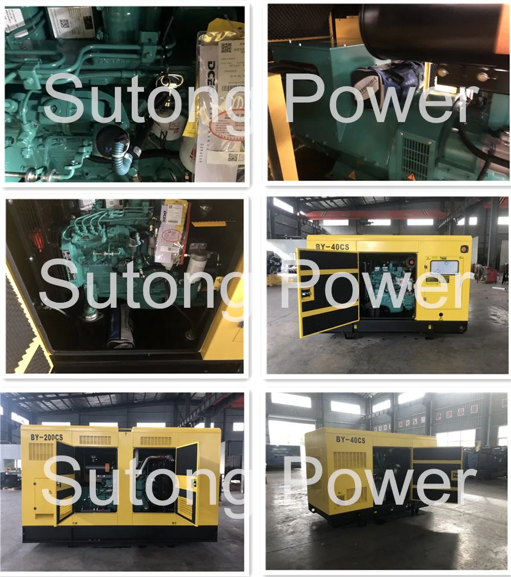 Chinese 200kVA-1000kVA Silent/Soundproof/Open/Diesel/Power Diesel Generator Set by Cummin/Weichai/Perkins Engine