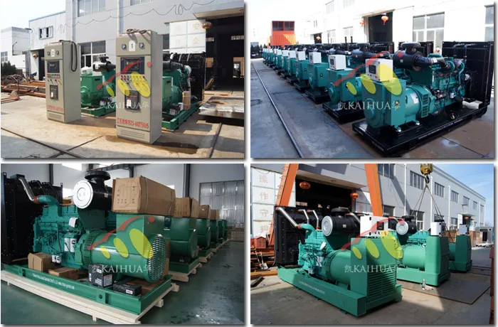 Cummins Engine 250kw/250kVA Silent Diesel Generator Nta855-G1a
