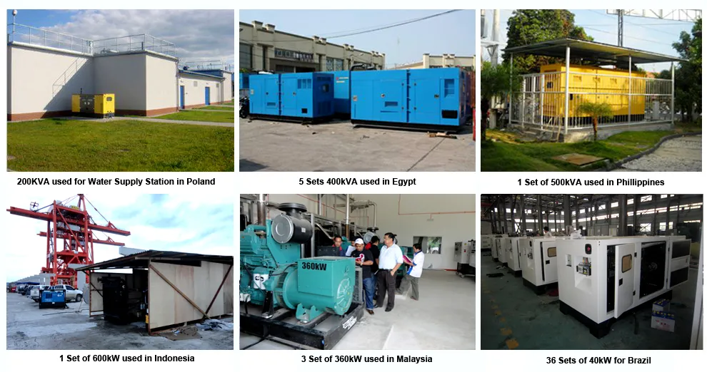 Factory Price 138kVA/110kw Open Type Cummins Diesel Power Generator