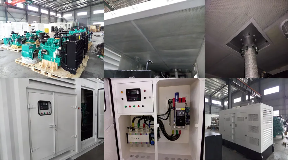 Factory Price 138kVA/110kw Open Type Cummins Diesel Power Generator