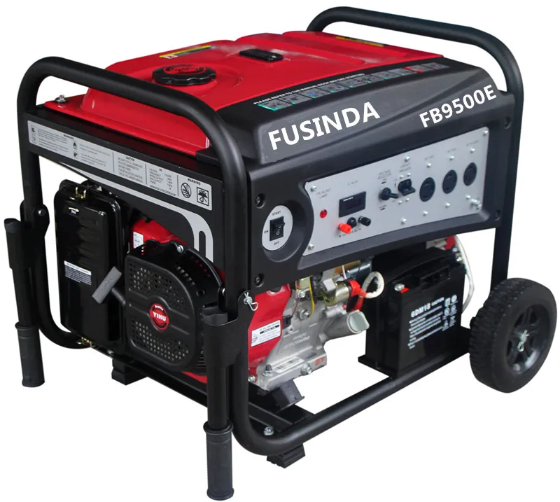 Fusinda Power 7.5kw 100% Copper Low Price Power 7500W Gasoline Generator