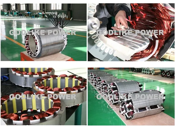 High Quality 31.3kVA /25kw Three Phase Brushless Generator (JDG184G)