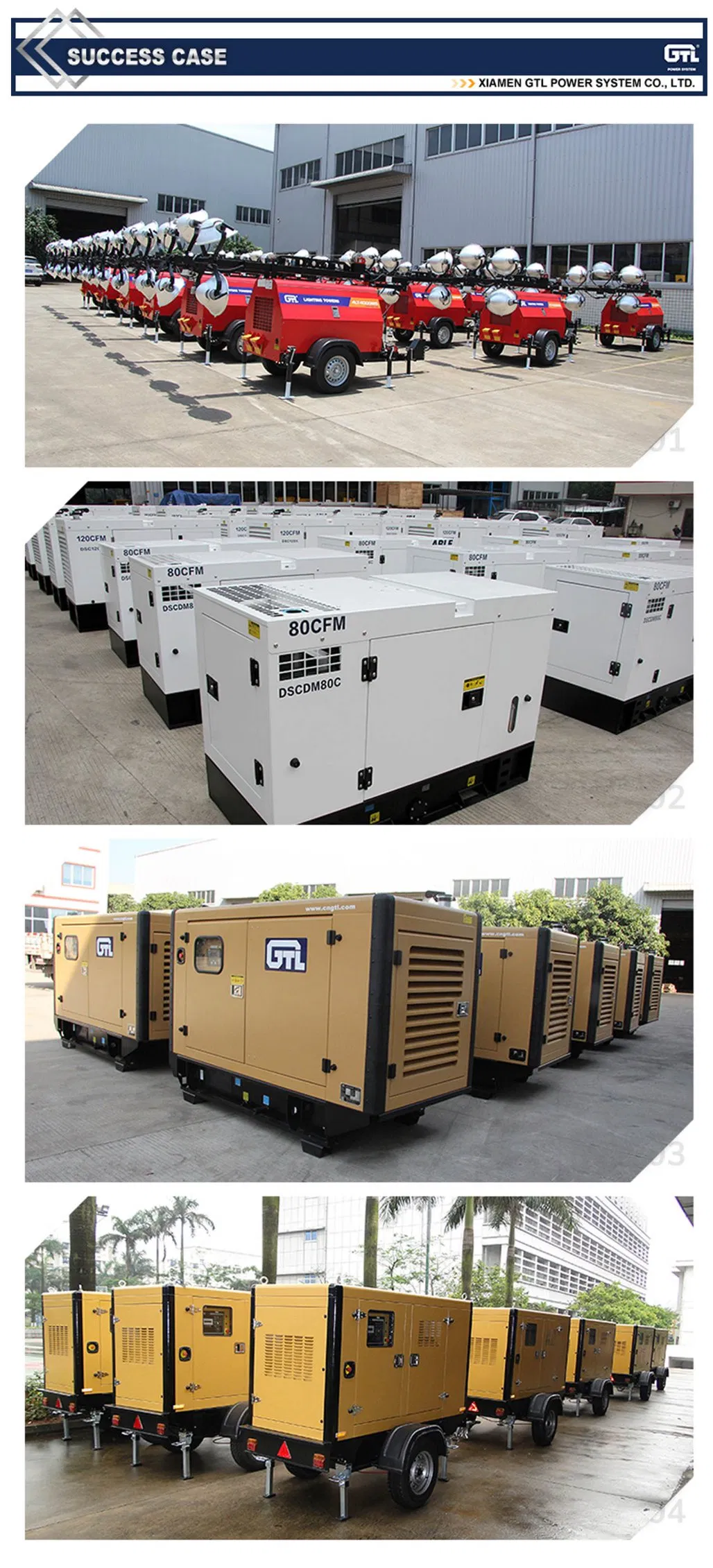 Hot Sale 250kw 313kVA Diesel Generating Sets Standby Power 350kVA 280kw Diesel Generator 50Hz 1500rpm From Gtl