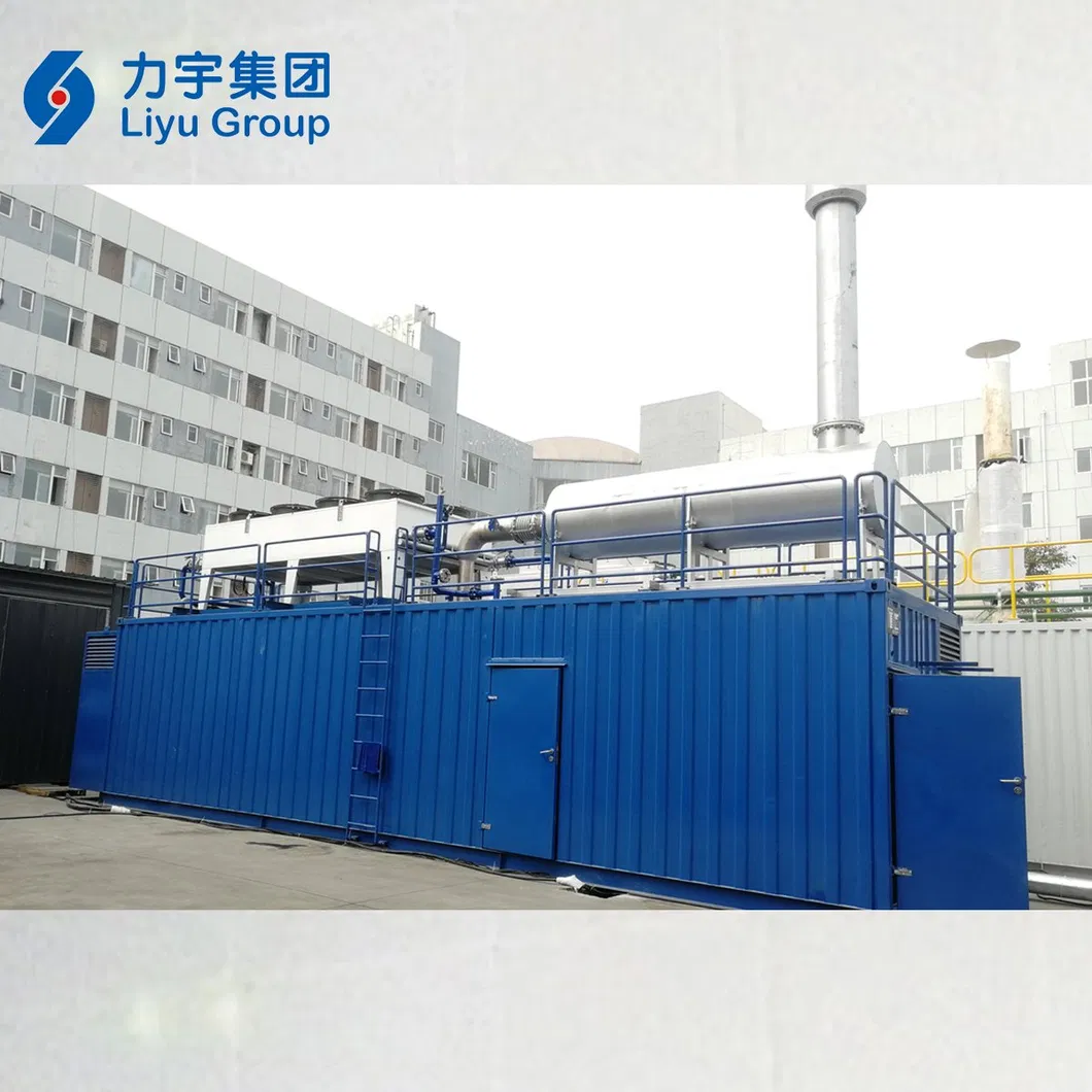 Liyu Distributed Power Plants 1500kw High Economic Efficiency and Availability LV High Concentration Methane Gas Energy Generator Set