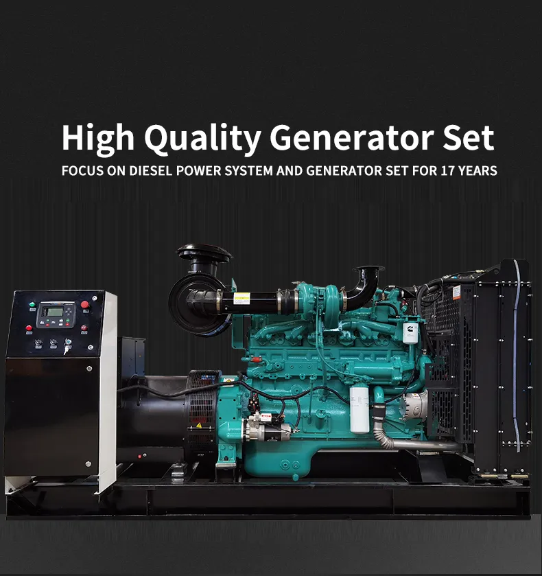 Long Life 100kw 125kVA Diesel Generator Set Price 6BTA5.9-G2