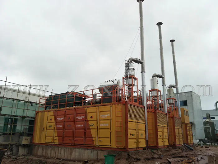 Low Consumption 250kw Turbine Electric Natural Gas Generator