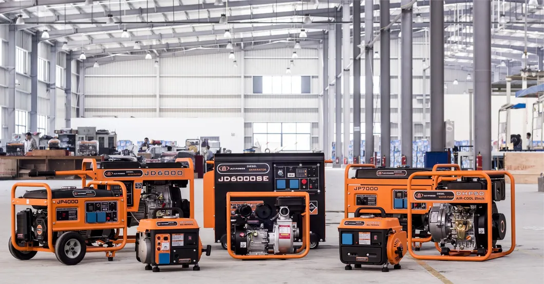 New Design Compact Structure Mobile Jd6500se Generator Diesel 6.5kw Groupe Electrogene Generator