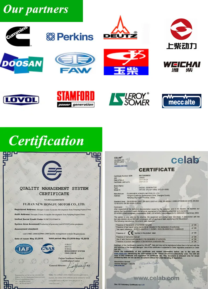 Open Type Prime 1000kVA Cummims Diesel Generator