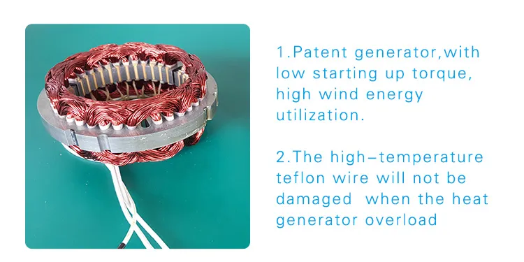 Residential 200W 12V 24V Wind Turbine (SHJ-200S)