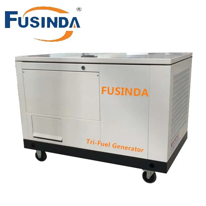 Silent Natural Gas Generator Set 40kw with Heat Exchanger