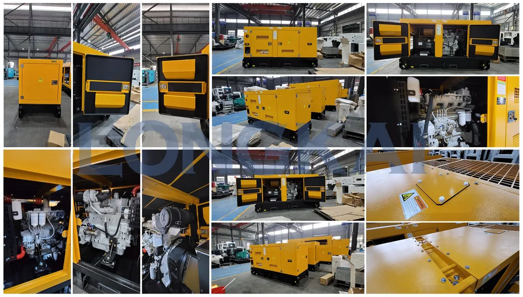 Silent or Trailer Type Diesel Electric Generator Powerd by 610kw Korea Doosan Engine