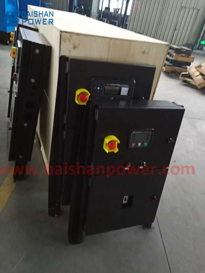 Synchronizing Cabinet Panel for Diesel Generators Controllers Like Deep Sea Comap Deif Protections Control ABB Woodward 2301A Lss Controller