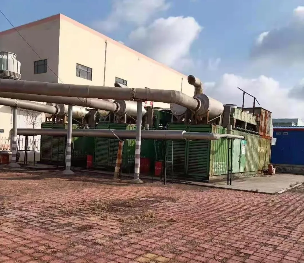 Used Jenbacher Biogas Generator Set Second Hand Jms320GS CHP