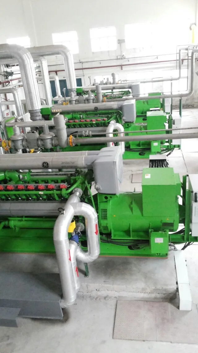 Used Jenbacher Biogas Generator Set Second Hand Jms320GS CHP