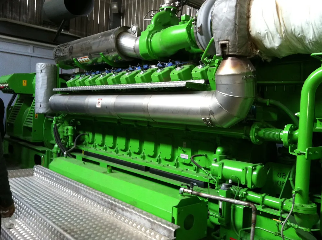 Used Jenbacher Biogas Generator Set Second Hand Jms320GS CHP